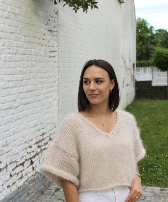 Crop top | Light Beige